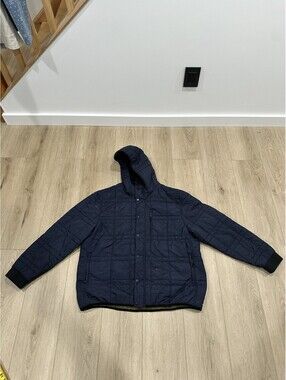 Huckberry PROOF Moonweight Hooded Jacket Size 2XL